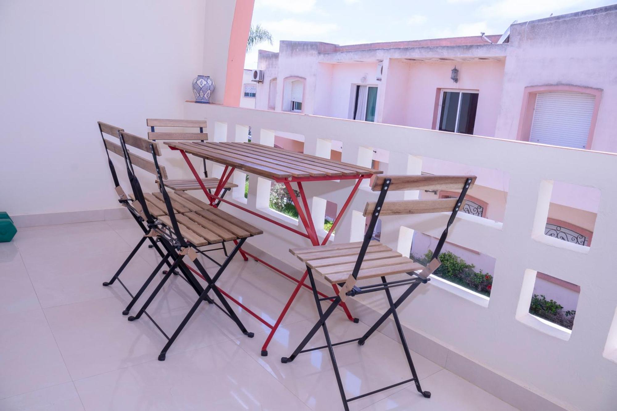 Duplex La Roseraie A 2Min De La Plage 2 Piscines Сиди Бузид Екстериор снимка